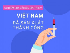 Vắc xin Sputnik V của Nga được Việt Nam sản xuất thành công: Nhiều ưu điểm ấn tượng