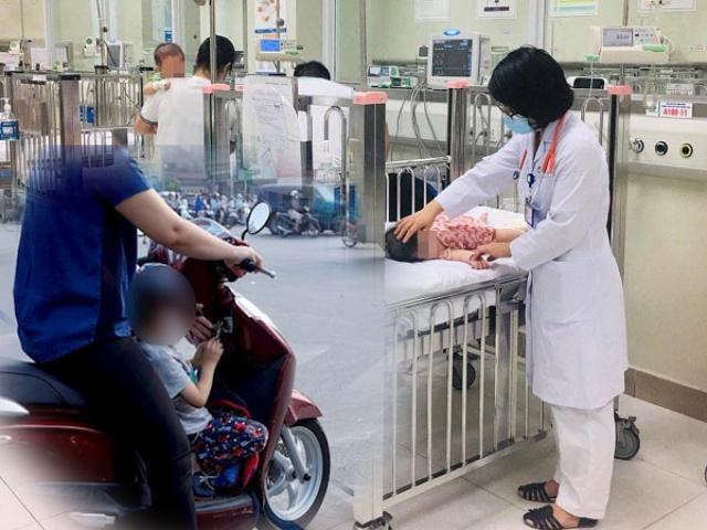 Bé trai nguy kịch khi mẹ đèo đi chợ, các mẹ tuyệt đối đừng cho con ngồi xe kiểu này