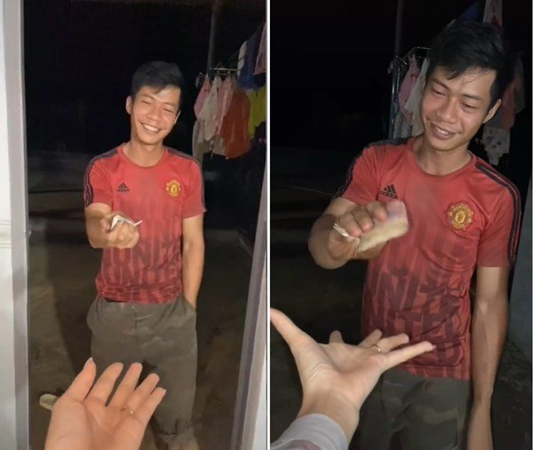 Chồng đi làm về lột túi đưa vợ hết tiền lương, nhìn cách đếm tiền nhiều chị em ghen tị