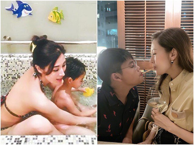 Hoa hậu Hong Kong tắm chung, hôn môi con trai bị nói biến thái, giờ còn chơi trò phản cảm