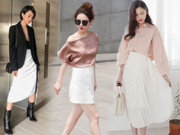 Chỉ mất hơn trăm nghìn mua một chiếc chân váy trắng, nàng tha hồ phối nhiều set đồ sang xịn - Vimarsana News