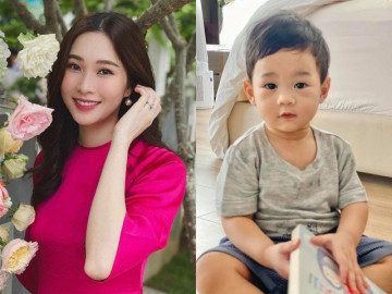 Ảnh mới nhất của con trai HH Đặng Thu Thảo: Đổ gục vì đẹp trai giống bố đại gia - Vimarsana News