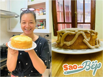 Sao vào bếp: Chết cười với bánh xấu xí của Chiều Xuân, nữ nghệ sĩ mong được chỉ giáo thêm - Vimarsana News