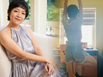 Dáng mi nhon như thiếu nữ khi tập yoga, MC Thảo Vân vẫn than đau khổ vì mặt tiền - Vimarsana News