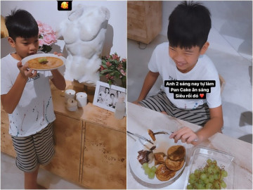 Con trai Subeo của Hồ Ngọc Hà tự làm bánh, thành quả không tệ, mẹ khen: Siêu rồi! - Vimarsana News