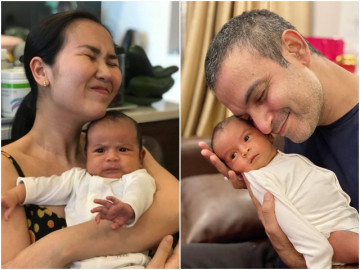 Võ Hạ Trâm tìm mọi cách cùng con vượt qua tuần khủng hoảng: Bé bú quá trời, "rụng nụ" mẹ - Vimarsana News