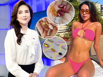 Đến tuổi, Ngọc Thanh Tâm uống cả bàn tay vitamin, Mai Ngọc cũng cưng nựng loại viên đẹp tóc - Vimarsana News