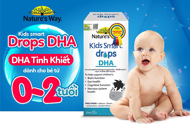 DHA cho bé – DHA tinh khiết của Nature's Way