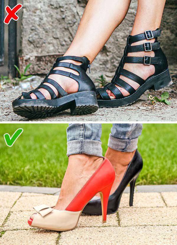 7 kiểu giày khiến chân bạn trông thô kệch, ngắn ngủn - 3