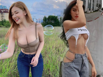 Muôn kiểu mặc áo hở hang thềm của chị em, ai cũng phải lắc đầu ngao ngán - Vimarsana News