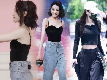 Đâu phải cứ gầy là mặc đẹp: Mỹ nữ Tân Cương phải kẹp quần, Angelababy bơi trong áo - Vimarsana News