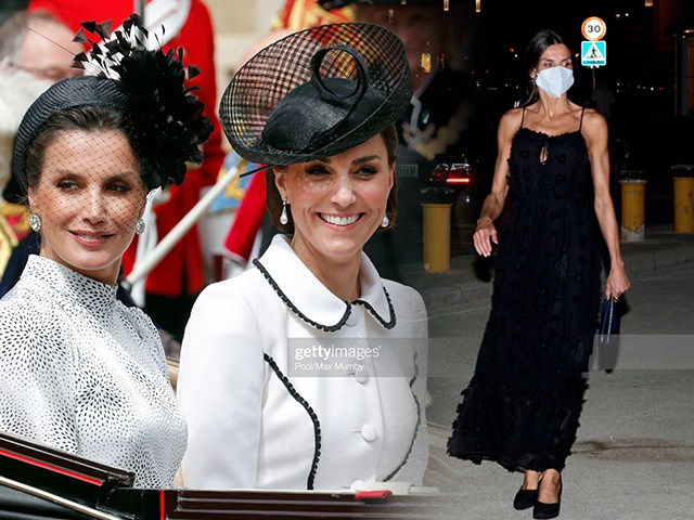 Mặc đẹp vượt mặt Công nương Kate, Hoàng hậu Tây Ban Nha cũng có lúc rơi tự do trong phong cách