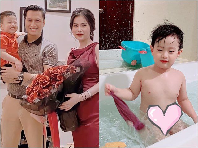 Con trai 5 tuổi hỏi Mẹ tắm cùng con không, vợ cũ Việt Anh trả lời ai cũng khen