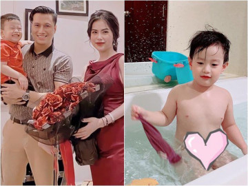 Con trai 5 tuổi hỏi Mẹ tắm cùng con không, vợ cũ Việt Anh trả lời ai cũng khen - Vimarsana News