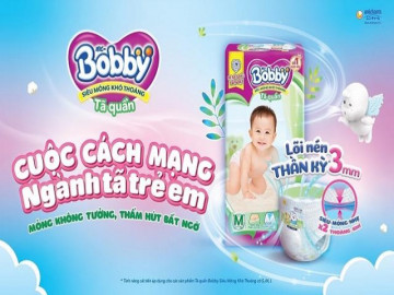 Bobby khởi xướng "Cuộc cách mạng" tã quần siêu mỏng với Lõi Nén Thần Kỳ 3mm - Vimarsana News