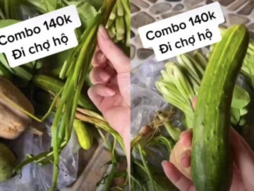 CĐM bức xúc cô gái SG chê thực phẩm đi chợ hộ: Dưa chuột thì bé, hành lá bị giập - Vimarsana News