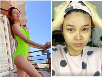 Gà cưng của Khắc Tiệp làm vợ cầu thủ, sau sinh hóp bụng muốn xỉu khoe dáng - Vimarsana News