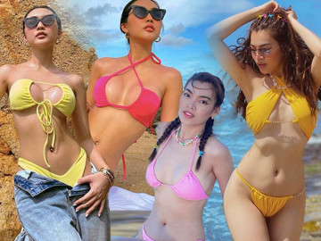 Vbiz có 2 hoa hậu chuyên trị những kiểu bikini khó, người mê hở bạo cũng đỏ mặt khi nhìn - Vimarsana News