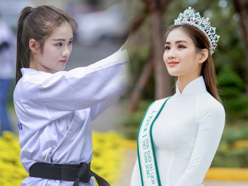 Nữ VĐV karatedo trở thành Á khôi, vòng ba 97cm vẫn không mê đồ khoe da thịt - Vimarsana News