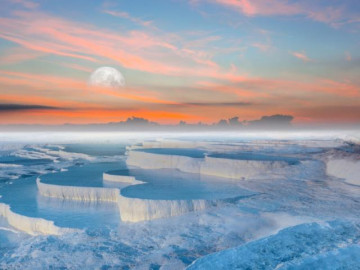 Hồ bậc thang Pamukkale Travertine, thiên đường của Thổ Nhĩ Kỳ - Vimarsana News