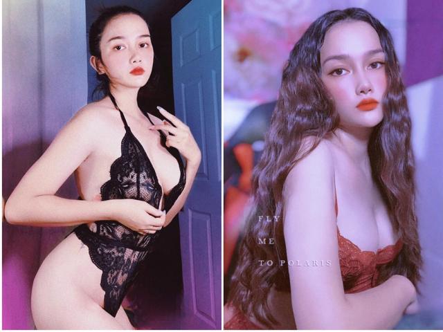 Hotgirl 1995 là vợ 3 nóng bỏng của Khánh Đơn, chăm lên đồ hở ngực bốc lửa sau sinh
