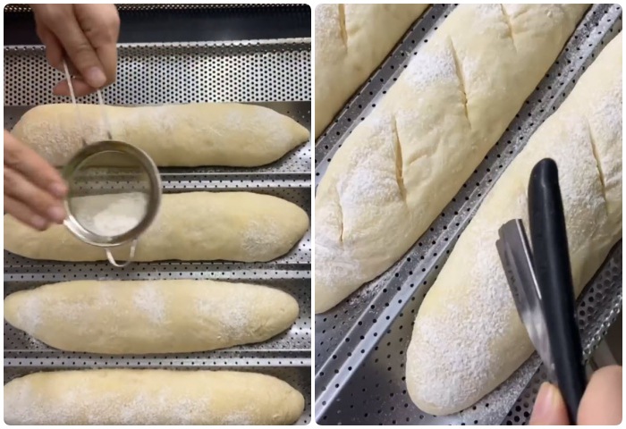 Mẹ đảm mách cách làm bánh mì chỉ ủ men vỏ giòn đặc ruột, không cần mỏi tay nhồi bột - 6