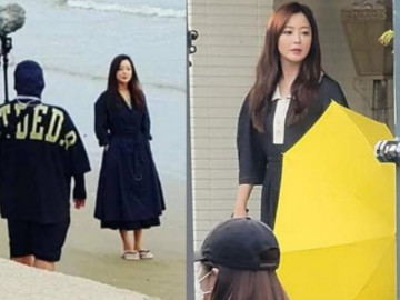 Kim Hee Sun - Dưới ống kính người qua đường, đệ nhất mỹ nhân Hàn lộ vóc dáng thật, lùn một mẩu - Vimarsana News