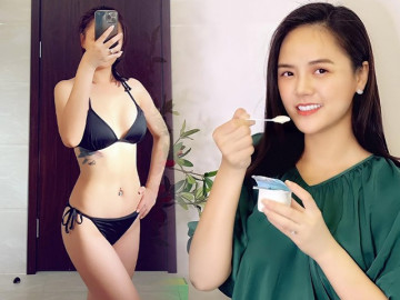 Thu Quỳnh khoe bữa tối nghèo nàn, dùng loại thực phẩm ăn 1 tuần giảm 5kg - Vimarsana News