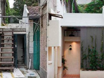 Kiến trúc sư biến trạm giao hàng bỏ hoang thành nhà có 3 phòng ngủ tuyệt đẹp