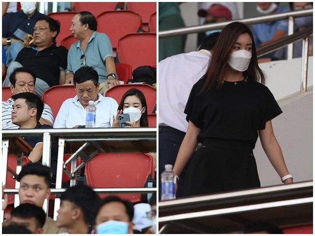 Sao Việt 24h: Đỗ Mỹ Linh đi xem bóng đá cùng con trai út Bầu Hiển, đã sẵn sàng công khai người yêu?