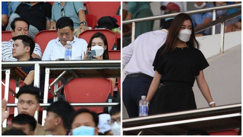 Giải trí - Sao Việt 24h: Đỗ Mỹ Linh đi xem bóng đá cùng con trai út Bầu Hiển, đã sẵn sàng công khai người yêu?