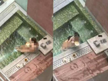 Khách thuê phẫn nộ vì phải chứng kiến cặp đôi "ân ái" trong bể bơi ngoài trời của khách sạn