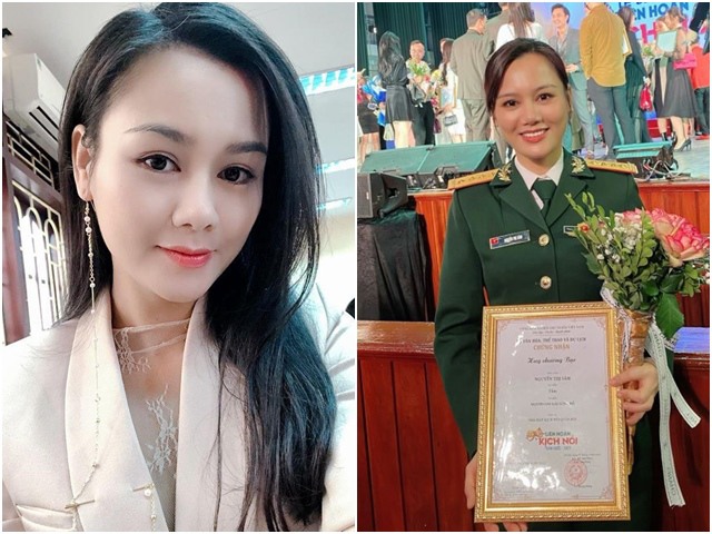 Cô giáo đẹp nhất màn ảnh Việt: Là Đại úy công an, làm mẹ 2 con trai