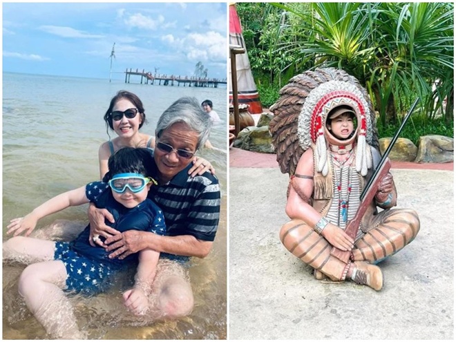 Sao Việt 24h: Con trai út Phạm Hương mặc vest bảnh bao trông giống hệt bố, đi chụp ảnh cưới với mẹ - 7