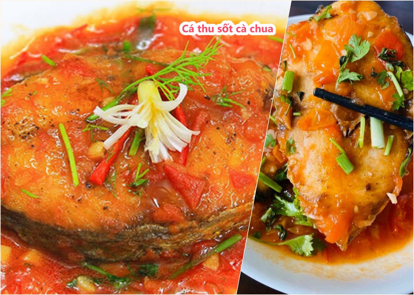 3 cách nấu cá thu sốt cà chua với dứa, nước dừa thơm ngon đậm vị - 1