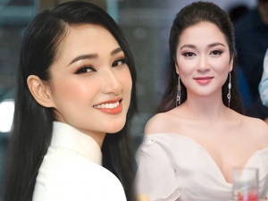 Bản sao hoa hậu Nguyễn Thị Huyền tốt nghiệp GPA 4.0 , được dự đoán đăng quang Miss World Vietnam