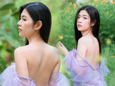 Người đẹp Quảng Ninh mê váy áo hờ hững ghi danh Miss Grand Vietnam 2022