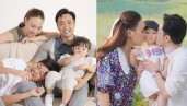 Đàm Thu Trang đăng clip có con chung và con riêng của Cường Đô La, dân mạng tấm tắc khen tên thật