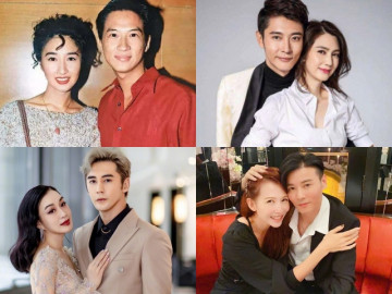 4 cặp vợ chồng nữ cường: Nàng Cát Tường sống viên mãn, nữ thần TVB bắt gian chồng và trợ lý