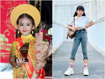 Con gái bà mẹ đơn thân bán ốc ở Nha Trang đoạt Miss gương mặt đẹp, giờ chạy show lên đồ sành điệu