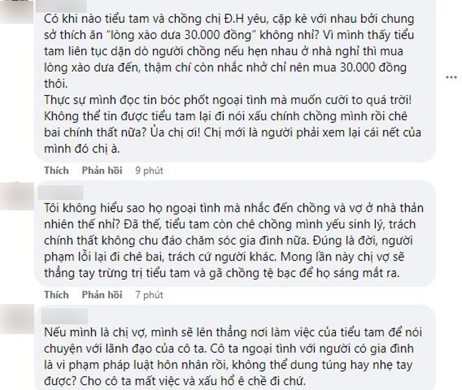 Tiểu tam thích ăn lòng xào dưa 30k, trách chồng sức khỏe yếu, chê ...