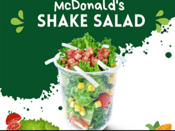 Tin tức ẩm thực - McDonald’s chơi lớn tặng kèm salad 0 đồng để chị em ăn gà rán vẫn đảm bảo “tươi xanh”
