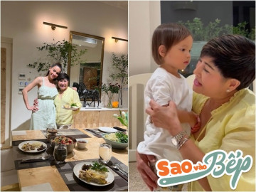 Vợ cũ 68 tuổi của Đàm Vĩnh Hưng ghé thăm biệt thự nhà Hồ Ngọc Hà được chiêu đãi món đặc biệt