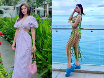 Cựu tiếp viên hàng không làm mẹ 2 con vẫn đẹp mòn con mắt , 10 năm chồng còn mê như điếu đổ