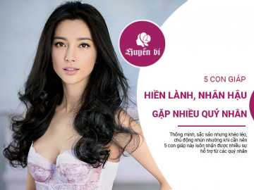5 con giáp hiền lành, nhân hậu, được thiên hạ yêu mến, quý nhân hỗ trợ