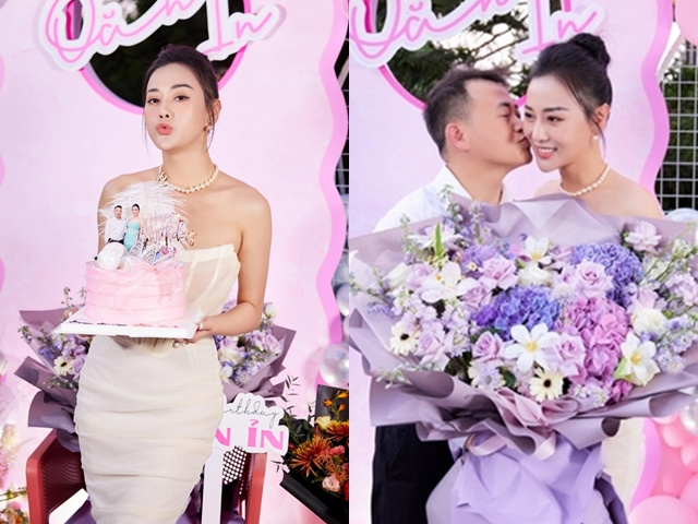 Shark Bình tự đăng ảnh hôn Phương Oanh dù chưa ly hôn vợ, chồm hỗm trên bánh sinh nhật của bạn gái