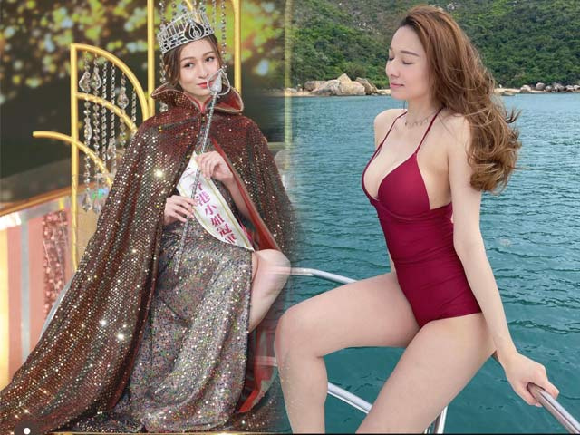 Cận cảnh đôi chân hàng hiếm dài 1m19 của tân Hoa hậu Hong Kong 2022