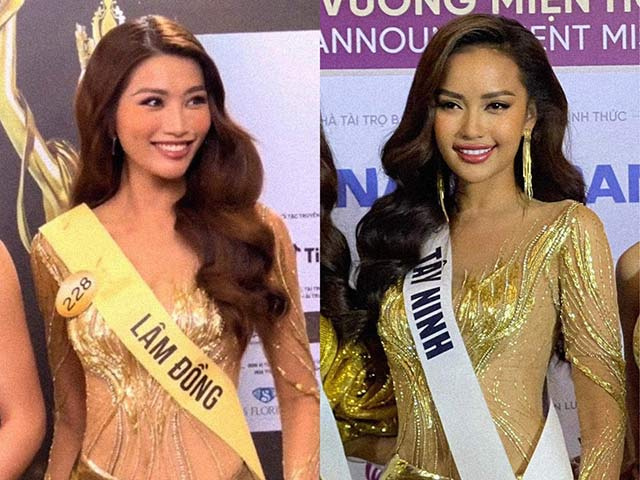 Diện lại váy của Hoa hậu Ngọc Châu, thí sinh Miss Grand Vietnam có lấy vía đăng quang?