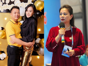 Shark Bình công khai đưa Phương Oanh đi dự tiệc công ty, doanh nhân Đào Lan Hương "gọi tên" bạn gái của chồng