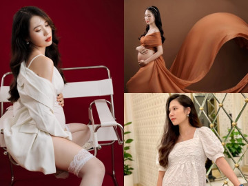 Bầu 8 tháng vẫn thon gọn, da căng bóng nhờ bí quyết ngày ăn 6 bữa/ngày